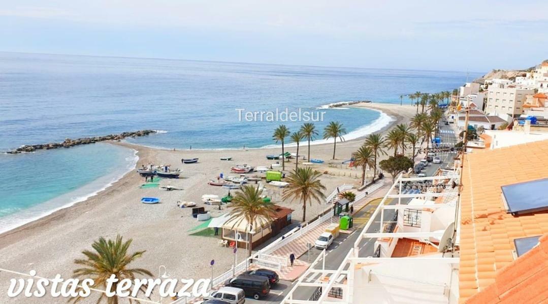 Duplex Castell De Ferro Apartment Luaran gambar